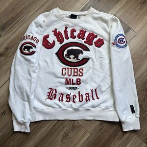 Pro Standard Chicago Cubs Cream Cooperstown Collection Retro Large Sweatshirt